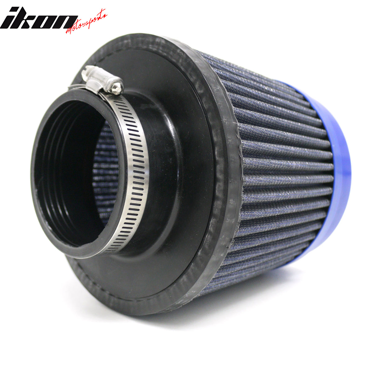 Universal 3"/76mm High Flow Inlet Dry Filter Cold Air Intake Cone Replacement