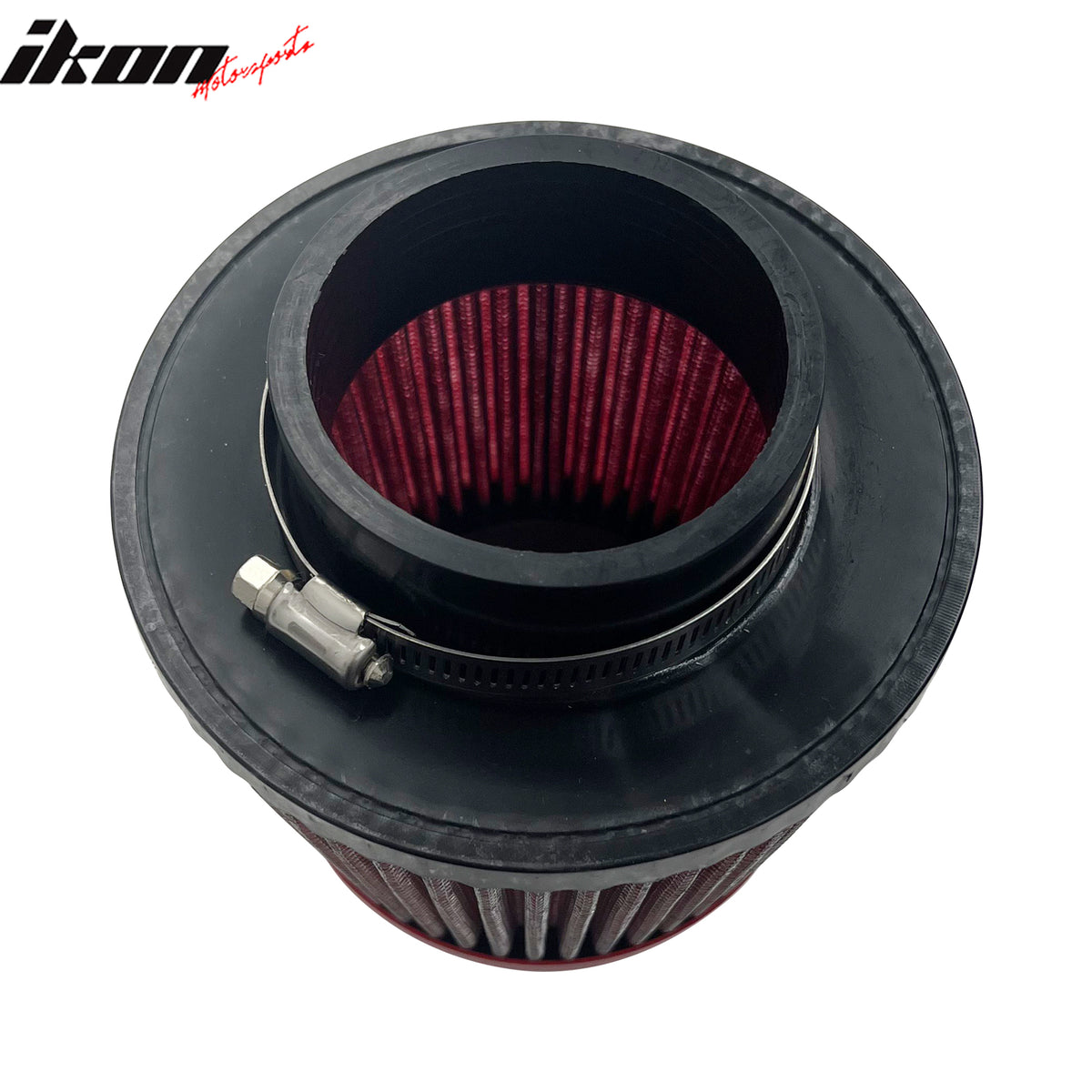 Universal 3" 76mm High Flow Inlet Dry Filter Cold Air Intake Cone Replacement