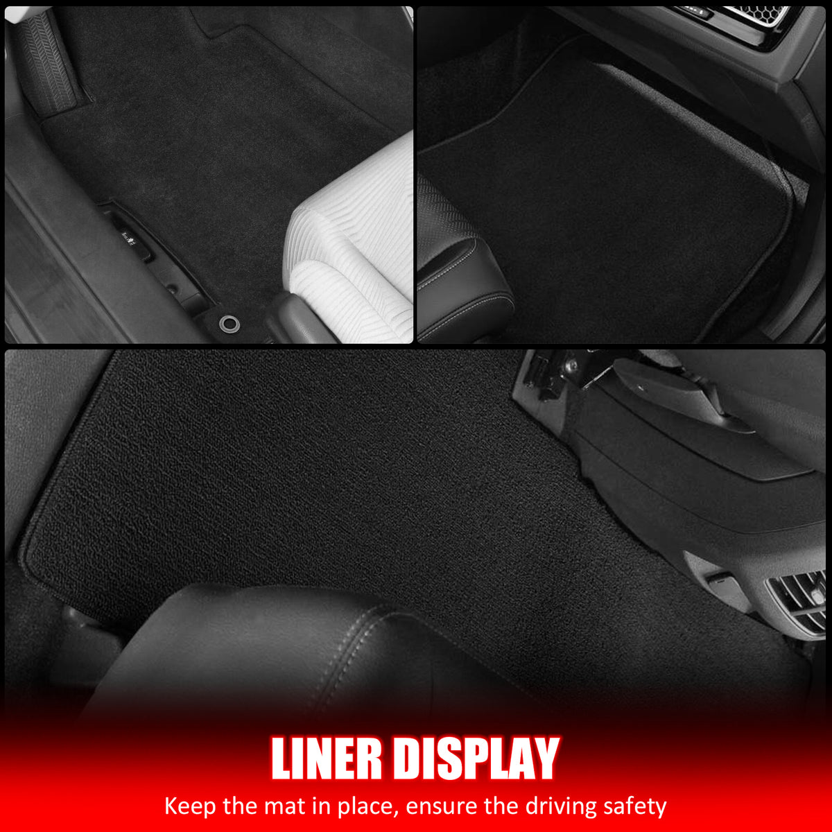 Fits 01-05 Honda Civic Car Floor Mats Front & Rear