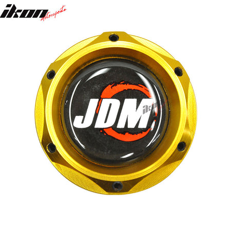 Gold JDM Sport Engine Oil Billet Filler Tank Cap Cover Civic EK Fits Acura RSX