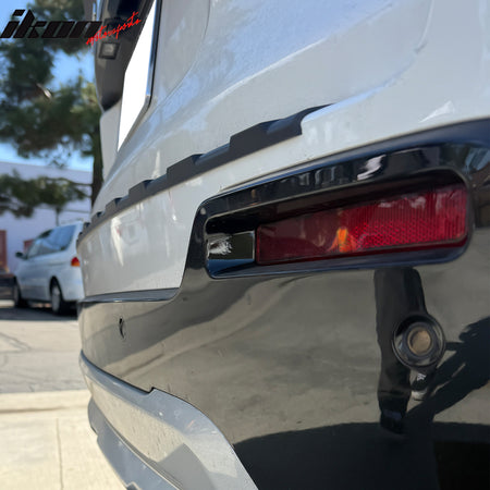 Fits 24-26 Honda Prologue Rear Bumper Cover Protector Guard Step Plate Pad Trim