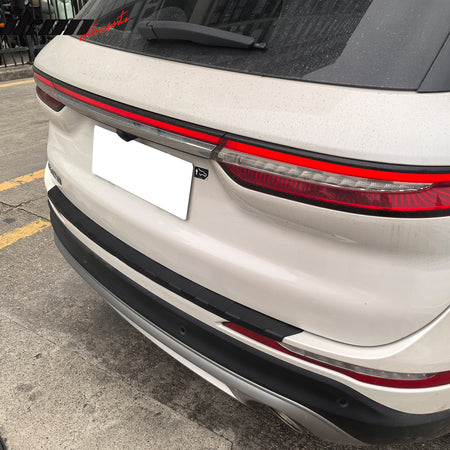 Fits 20-25 Lincoln Corsair Rear Bumper Cover Protector Guard Step Plate Pad Trim