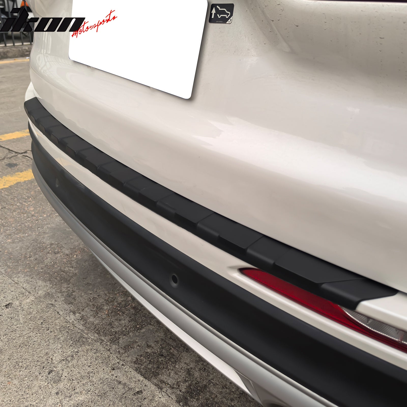 Fits 20-25 Lincoln Corsair Rear Bumper Cover Protector Guard Step Plate Pad Trim