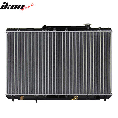 Radiator Compatible With 1992-1996 Toyota Camry 2.2L, Full Aluminum Racing Core Cooling Radiator Replacement