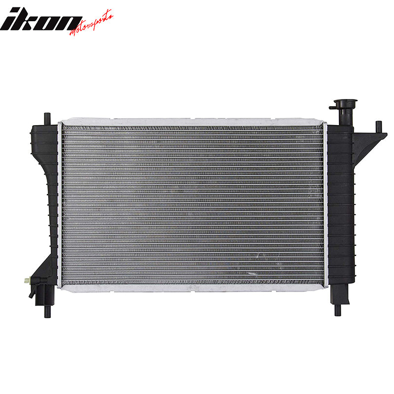 Radiator Compatible With 1994-1995 Ford Mustang, Full Aluminum Racing Core Cooling Radiator Replacement