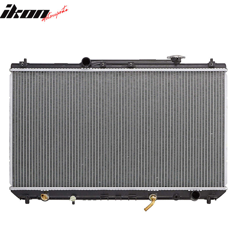 Radiator Compatible With 1997-2001 Toyota Camry 2.2l L4 1999-2001 Toyota Solara 2.2L L4 4Cyl, Full Aluminum Racing Core Cooling Radiator Replacement