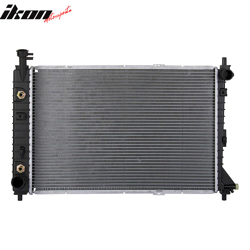 1997-2004 Ford Mustang 3.8L V6 Core Cooling Silver Black Radiator