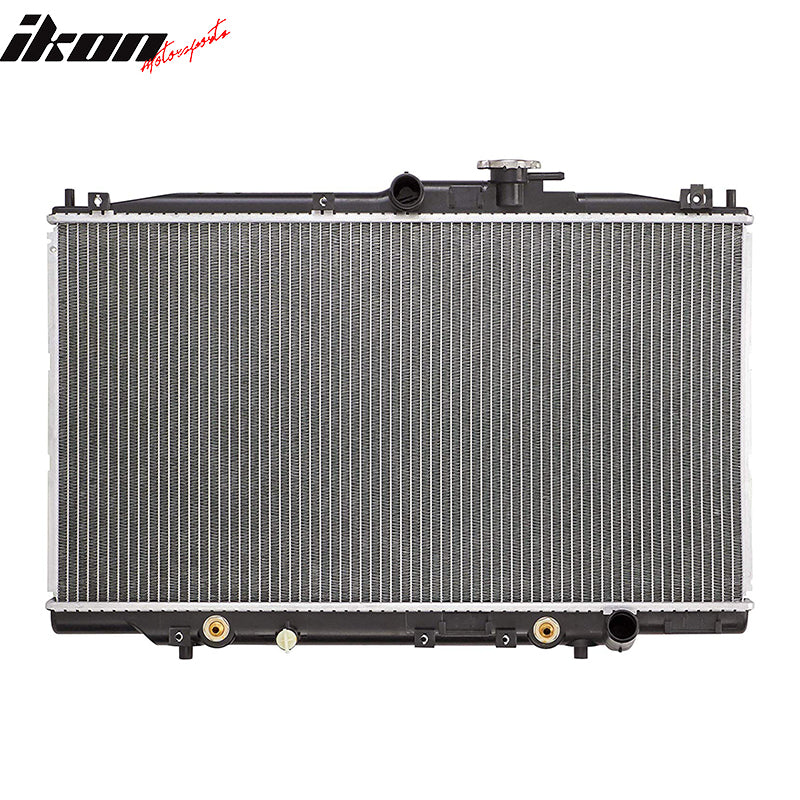 Radiator Compatible With 1998-2002 Honda Accord 2.3L L4, Full Aluminum Racing Core Cooling Radiator Replacement