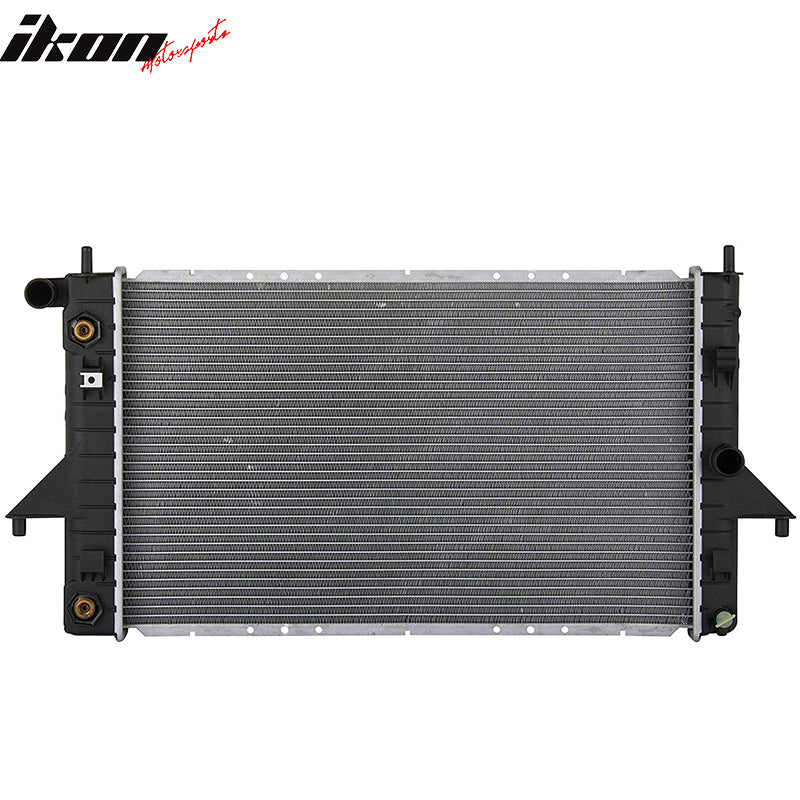 Radiator Compatible With 1994-2002 Saturn SC1 SC2 SL SL1 SL2 SW1 SW2 1.9L L4, Full Aluminum Racing Core Cooling Radiator Replacement