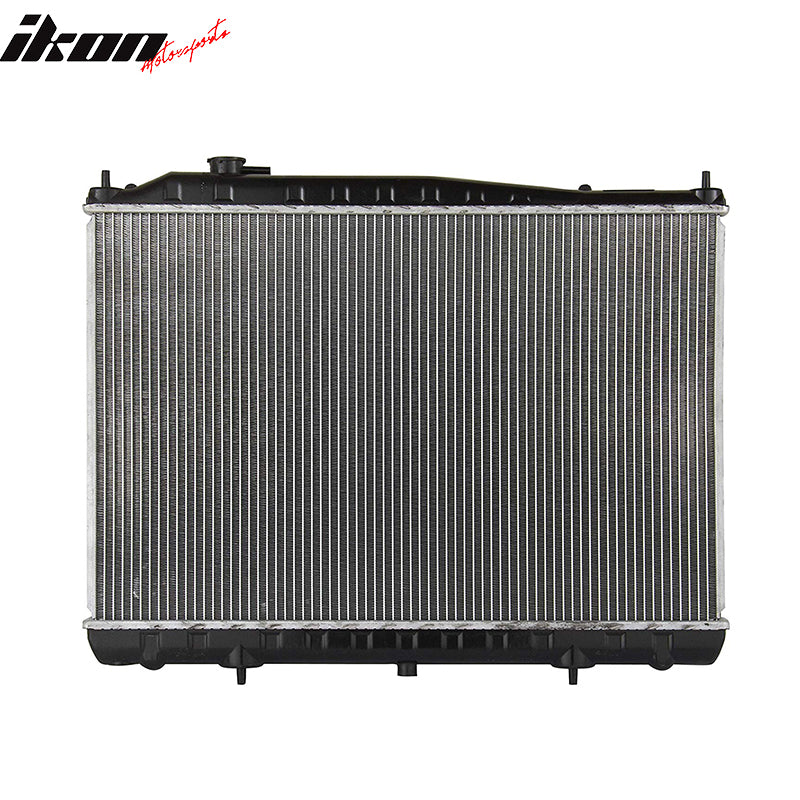 Radiator Compatible With 1998-2004 Nissan Frontier 2000-2004 Xterra 2.4L L4 3.3L V6, Full Aluminum Racing Core Cooling Radiator Replacement