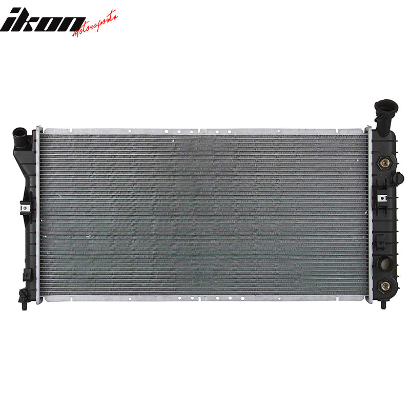 Radiator Compatible With 2000-2005 Buick Regal Century Chevy Impala Monte Carlo 3.1L 3.4L 3.8L V6, Full Aluminum Racing Core Cooling Radiator Replacement