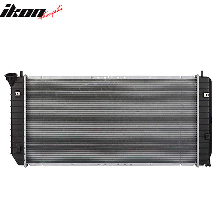 Radiator Compatible With 2000-2005 Buick LeSabre Pontiac Boneville 3.8L V6, Full Aluminum Racing Core Cooling Radiator Replacement