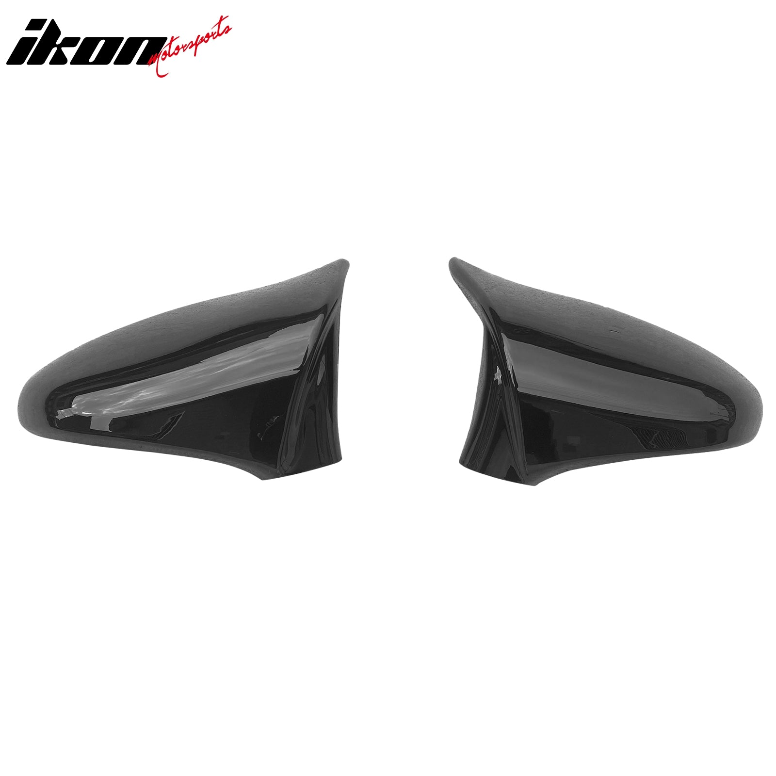 Fits 14-20 Lexus IS Sedan M Style Rear View Mirror Covers Caps Gloss Black ABS