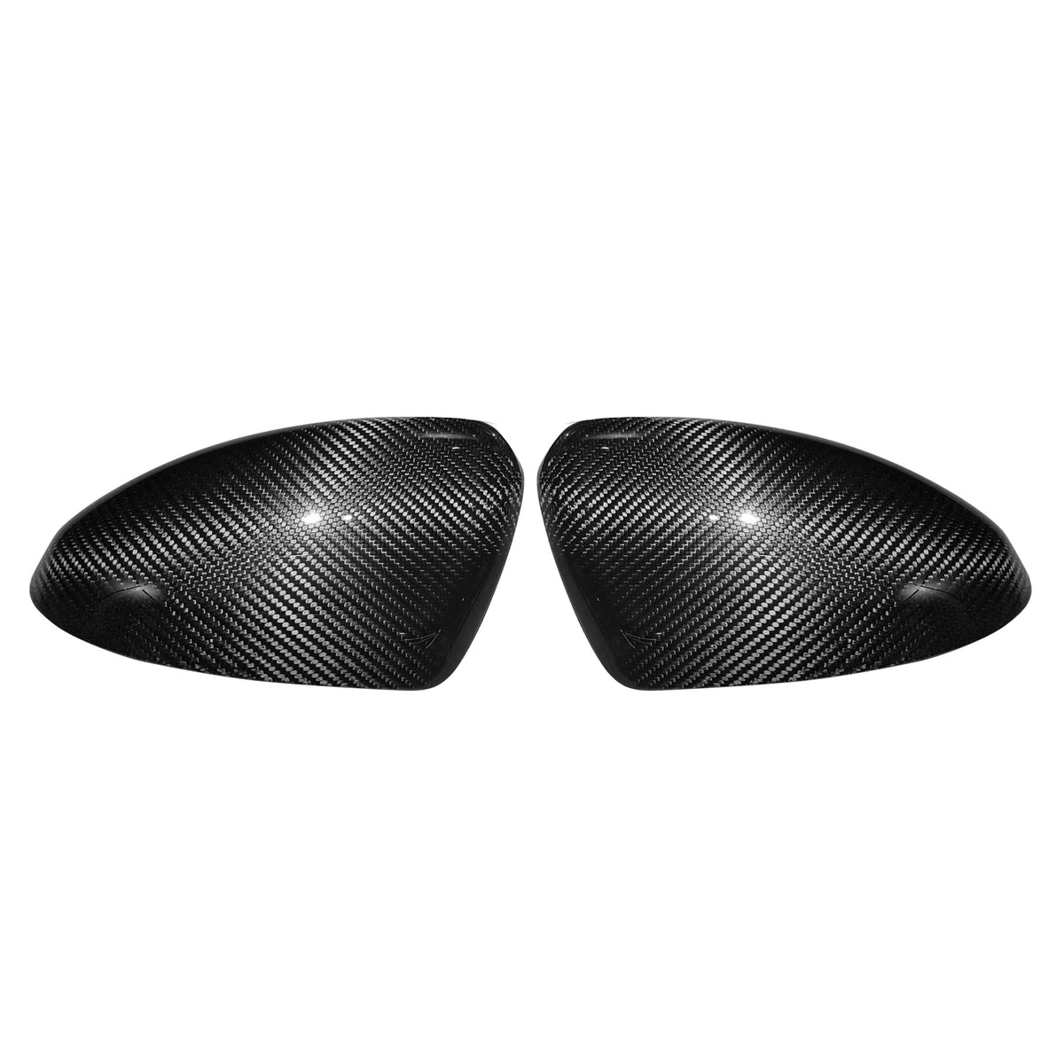 Fits 22-24 Subaru BRZ & Toyota GR86 Side Mirror Cover Cap 2PCS Real Carbon Fiber