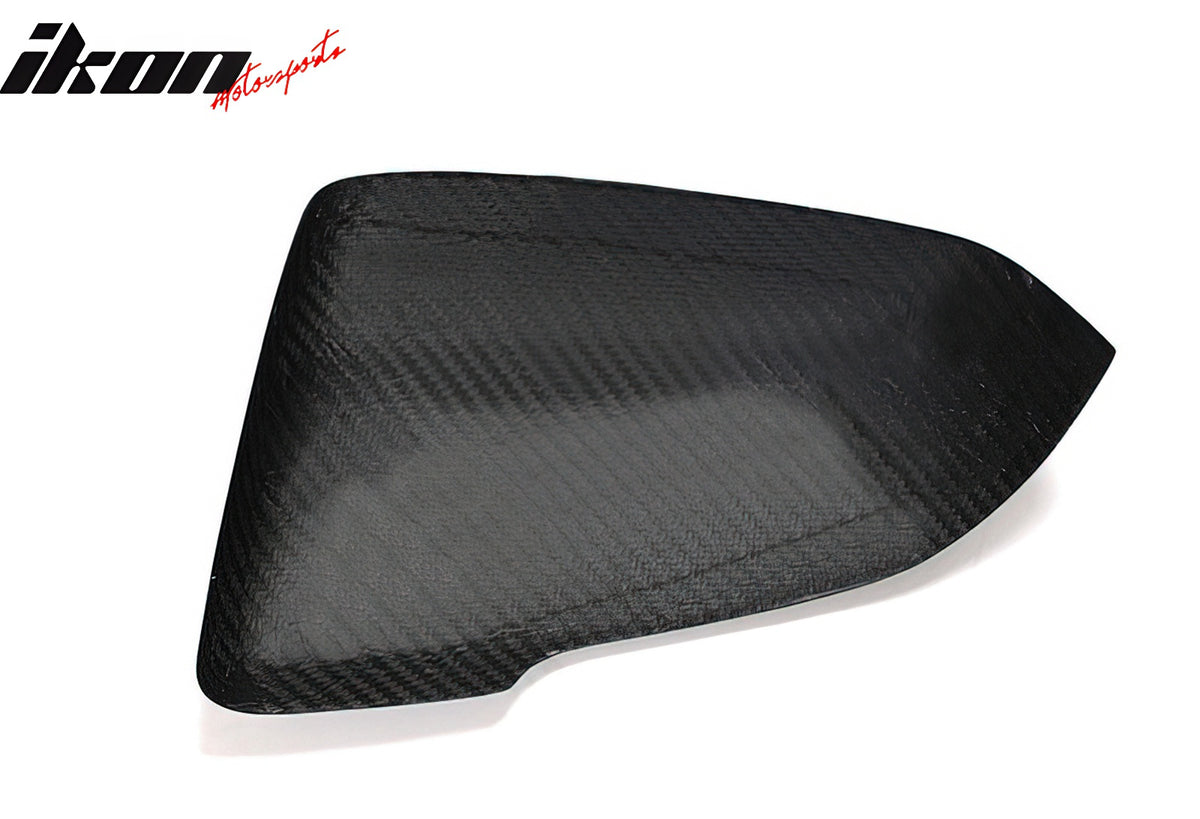 Fits 20-24 Toyota GR Supra A90 A91 MK5 Side Mirror Covers Gloss Dry Carbon Fiber