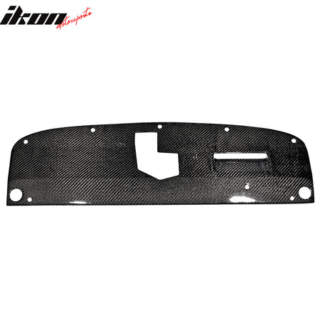 Radiator Panel Compatible With 00-09 Honda S2000 S2K AP1 AP2, Real Carbon Fiber (CF) Cooling Plate by IKON MOTORSPORTS, 2001 2002 2003 2004 2005 2006 2007 2008