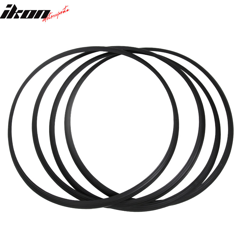 Heavy Duty Wheel Guard Rim Protecting Trim 19 inch Black