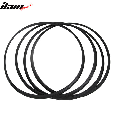 Heavy Duty Wheel Guard Rim Protecting Trim 19 inch Black