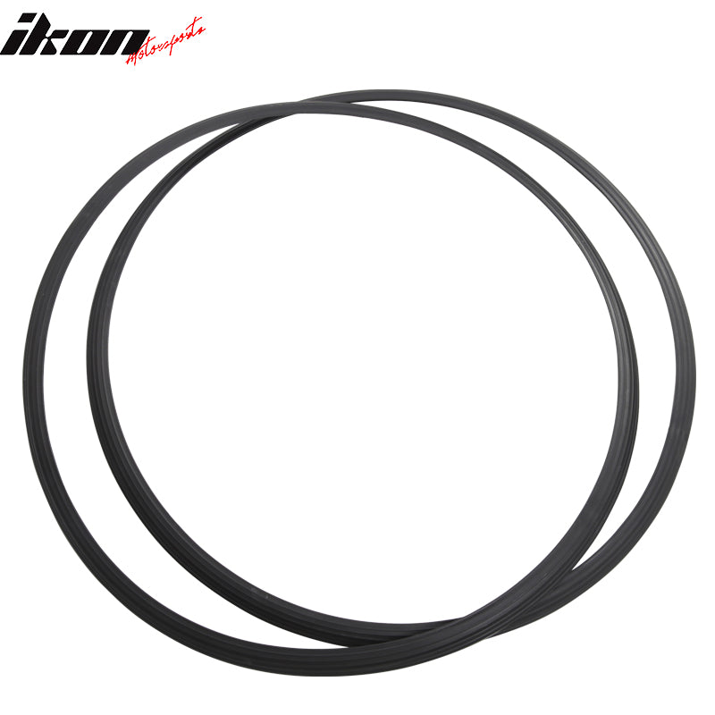 Heavy Duty Wheel Guard Rim Protecting Trim 19 inch Black