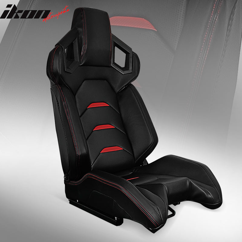 IKON MOTORSPORTS, Universal Racing Seats Single Driver Side or ...