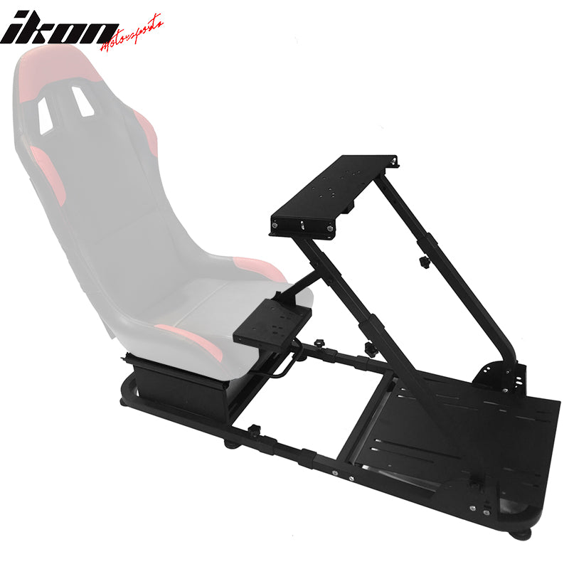 PVC Racing Seat Steering Wheel Stand Compatible with Logitech G29 Thrustmaster