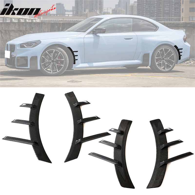 2023-2024 BMW G87 M2 M Performance Front Rear Spats Carbon Fiber