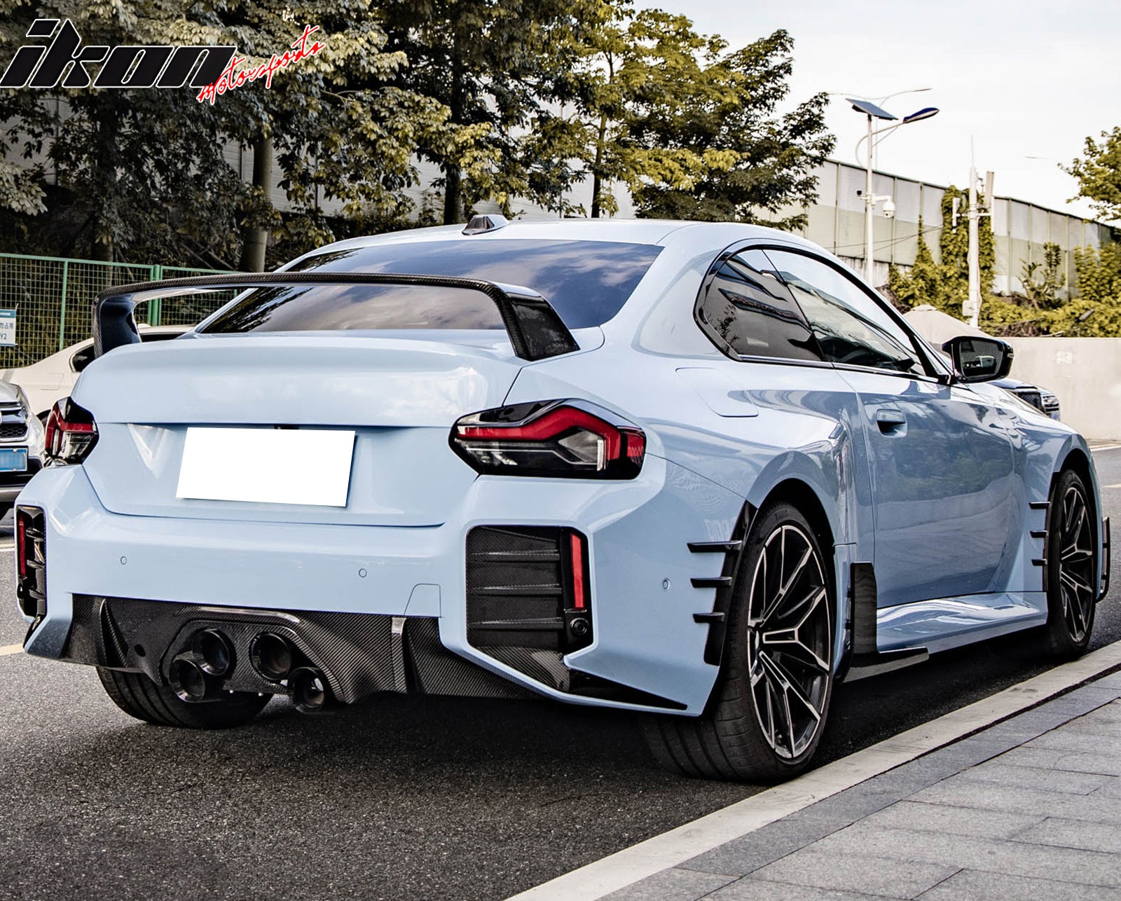 For 23-25 BMW G87 M2 Rear Side Fender Spat M Performance Style