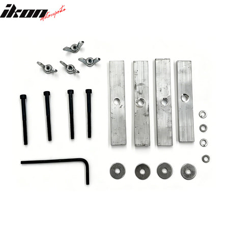 Fits 2004-2008 Ford F-150 F150 Front Bumper Upper Billet Grille Insert Chrome