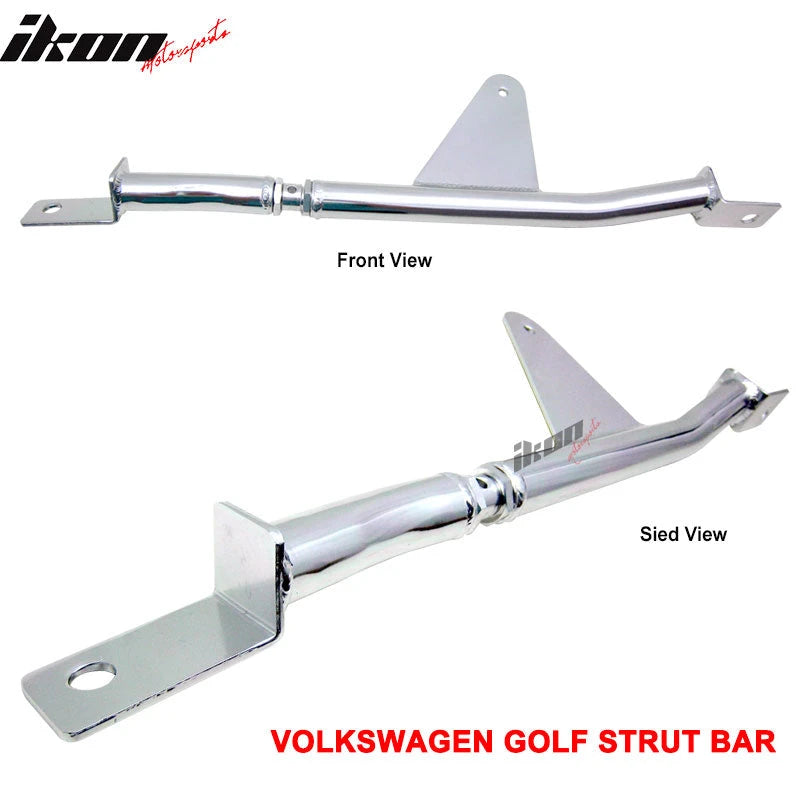 1992-1998 Volkswagen Golf 3 MK Silver Front Lower Strut Bar