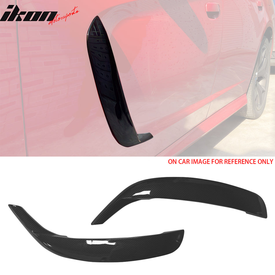 2015-2023 Dodge Charger IKON1 Side Fin Vents  ABS