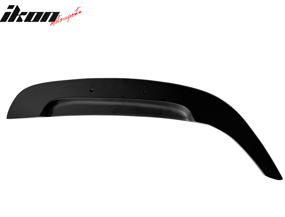 Fits 11-23 Dodge Charger IKON1 Style Front Door Side Fin Vents Matte Black ABS