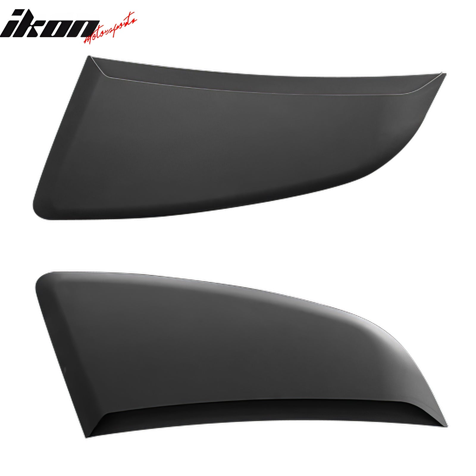 IKON MOTORSPORTS, Side Fender Vent Door Garnish Compatible With