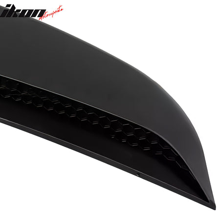 Fits 24-25 Ford Mustang IKON ABS Rear Fender Vent Door Garnish Cover Matte Black