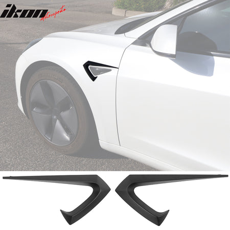 Fit 2017-2022 Tesla Model 3 Side Fender Vents