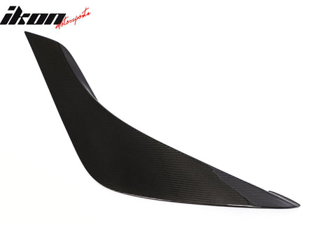 Fits 20-24 Toyota GR Supra Side Fender Vent Door Garnish Gloss Dry Carbon Fiber