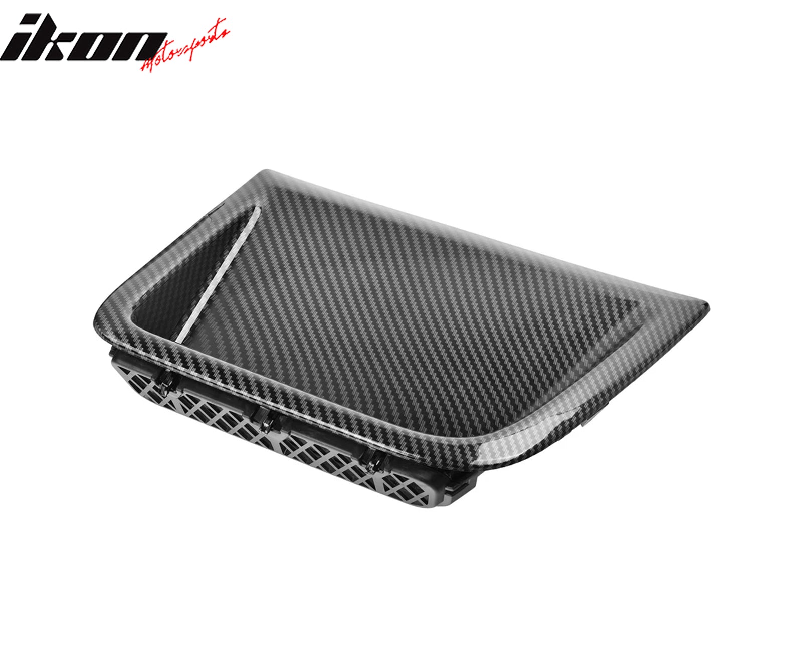 Fits 08-14 Subaru Impreza WRX Front Bumper Air Vent Cover Carbon Fiber Print 2PC