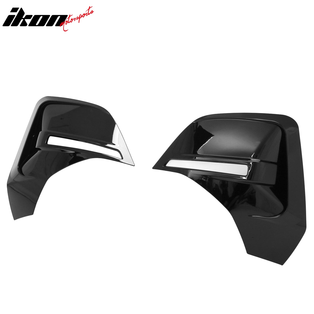 Fits 20-26 BMW G26 4 Series Gran Coupe M Sport Rear Bumper Air Vents Gloss Black