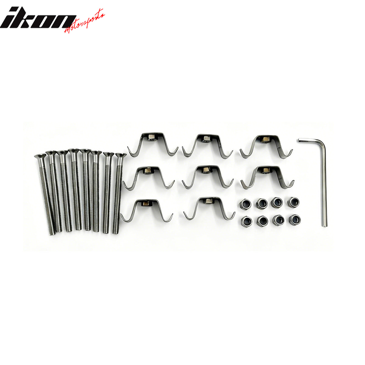 Fits 99-02 Chevy Silverado 1500/2500/3500 Front Overlay Upper Grille Inserts 2PC