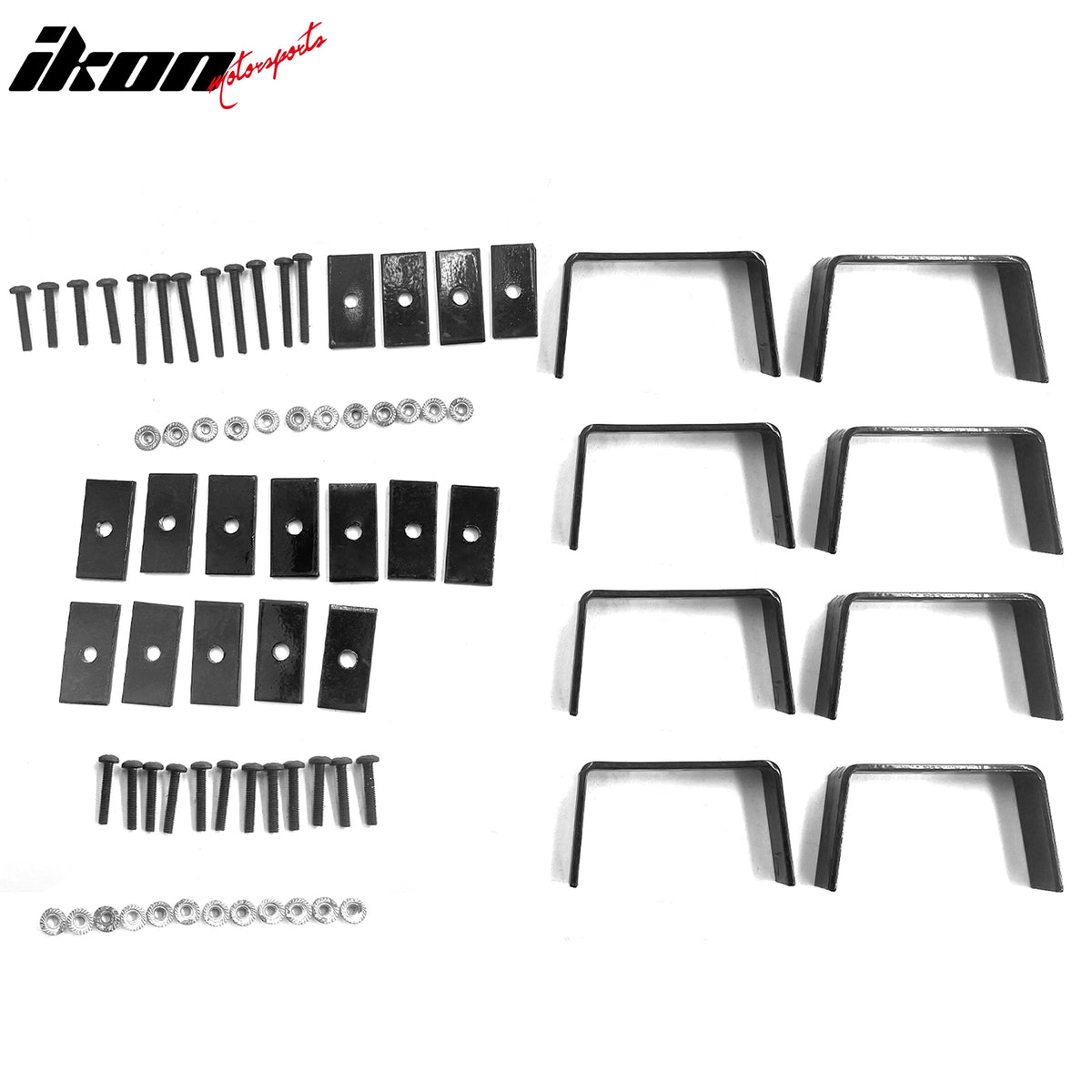 IKON MOTORSPORTS Front Bumper Grille, Compatible with 2009-2014 Ford F-150 (For King Ranch), Chrome Billet Style Replacement Front Bumper Grill Assembly, 6PCS