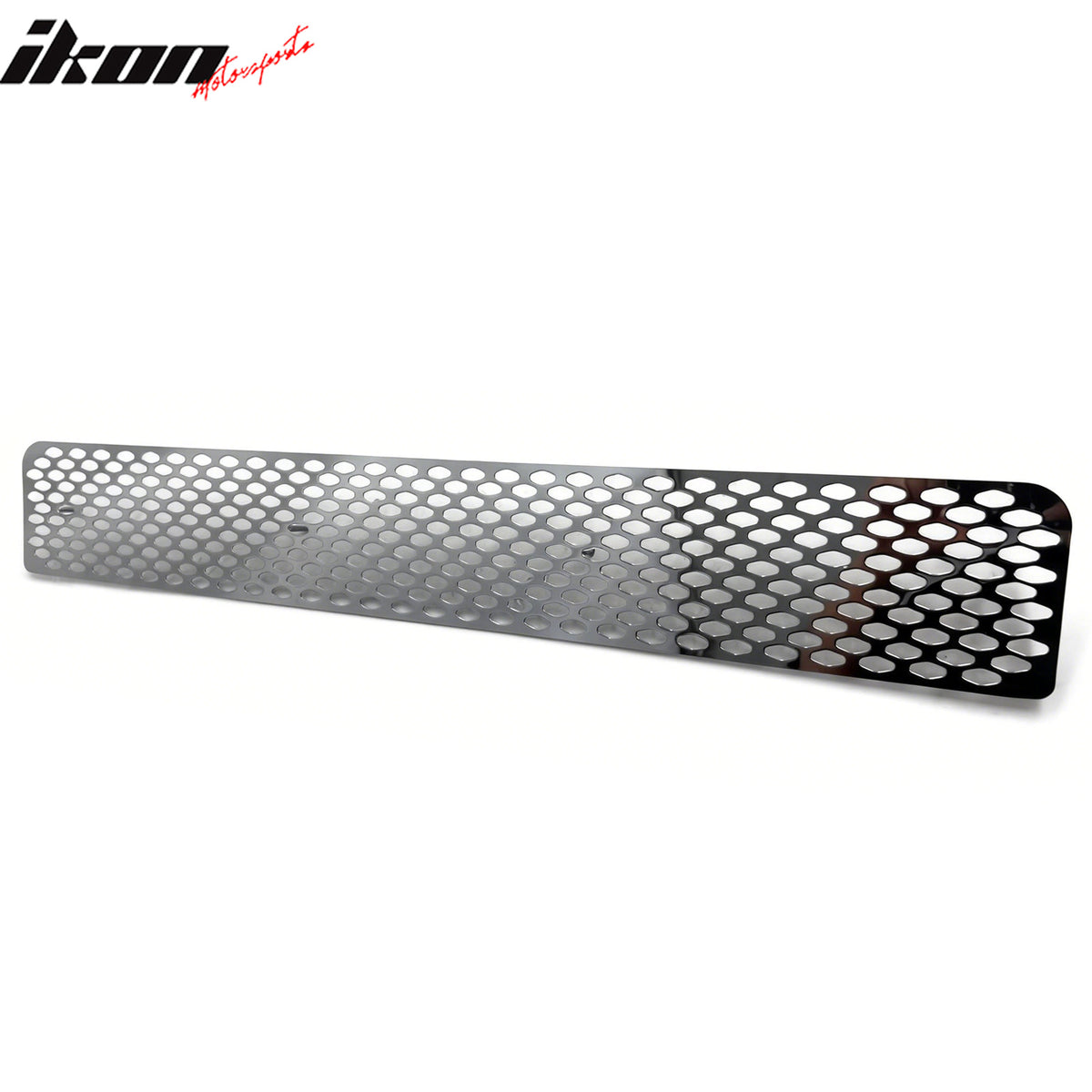 IKON MOTORSPORTS Front Lower Insert Grille, Compatible with 2005-2010 Scion tC, Oval Mesh Style Chrome Replacement Front Bumper Hood Grill 1PC