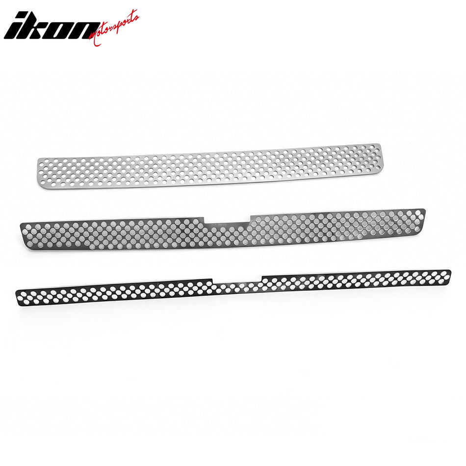 2007-2013 Chevrolet Silverado 1500 Round Mesh Style Front Upper Lower Grilles