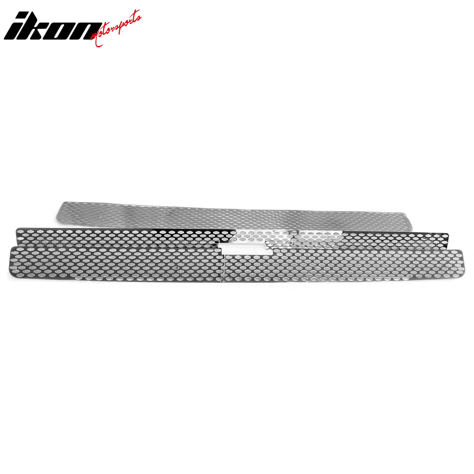 2007-2013 Chevy Silverado 1500 Front Upper + Lower Mesh Grille Insert
