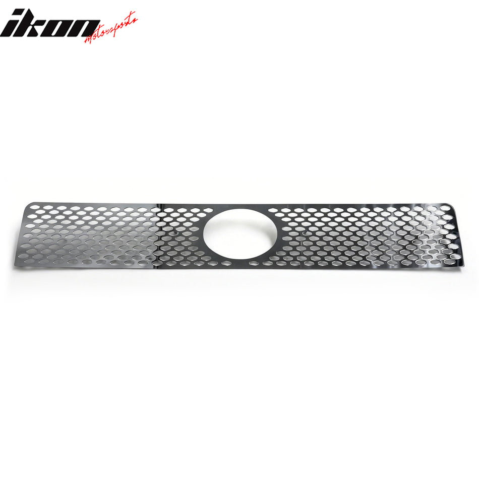2004-2006 Scion xB Oval Mesh Style Chrome Front Bumper Upper Grille