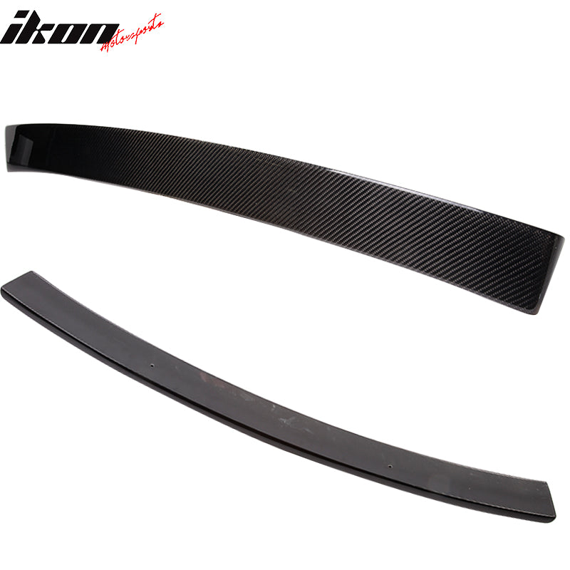 Fits 12-15 MB Benz C Class W204 Coupe C204 2DR OE Roof Spoiler Wing Carbon Fiber