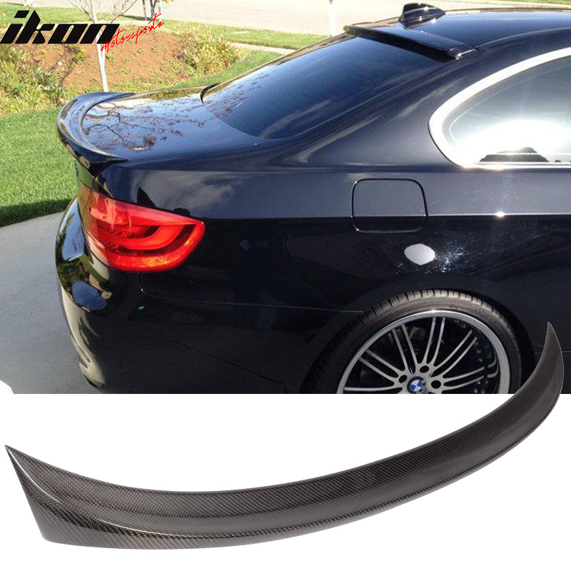 Fits 07-10 3-Series E92 Coupe M3 M-T M-Sport CF (CF) Trunk Spoiler