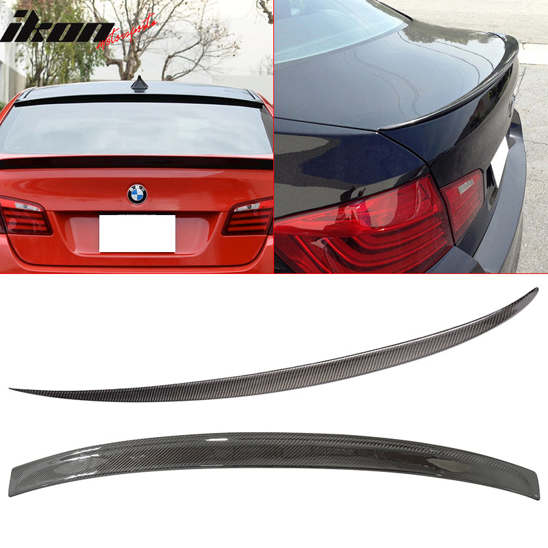 Fits 11-16 F10 CF CF 3D Type Roof Wing & M5 Trunk Spoiler