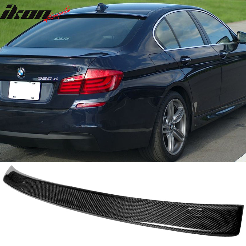 2011-2016 BMW 5-Series F10 4Dr A Style Roof Spoiler CF