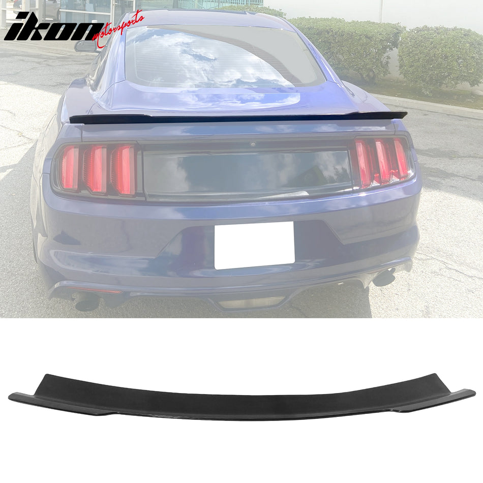 2015-2023 Ford Mustang MDA R Style Rear Tail Trunk Spoiler Wing PU