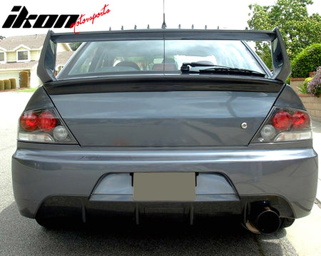 Fits 02-07 Mitsubishi Lancer EVO Sedan 4DR MDP Style Rear Trunk Spoiler Wing PU