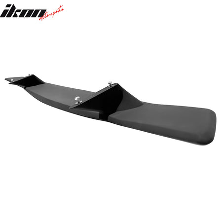 Fits Universal GT Style FRP - Fiberglass Black Rear Trunk Spoiler Tail Wing